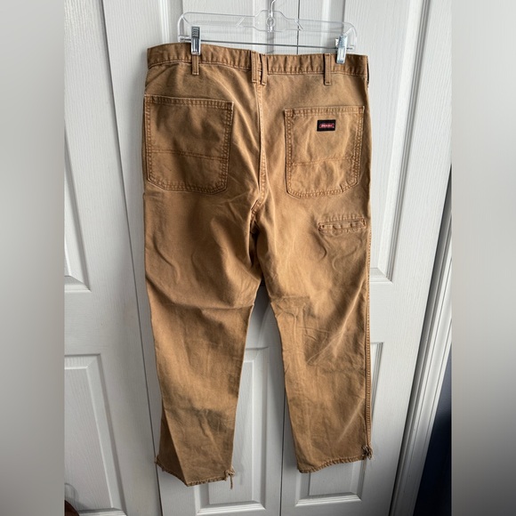 Dickies relaxed fit straight leg tan jeans size 36 x 32 - Picture 6 of 9